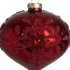 Intratuin kerstbal Athy ui rood D 10 H 9,8 cm