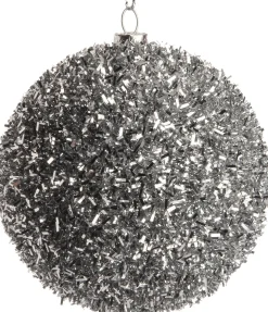 Intratuin kerstbal Ava zilver D 8 cm