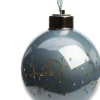 Intratuin kerstbal Babyboy met LED verlichting blauw D 8 cm