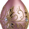 Intratuin kerstbal Bettyhill roze / goud D 8 H 15 cm