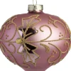 Intratuin kerstbal Bettyhill roze / goud ui D 10 cm
