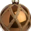 Intratuin kerstbal Bilina goud D 8 cm