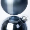 Intratuin kerstbal blauw D 10 cm 4 stuks
