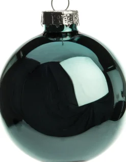 Intratuin kerstbal blauw D 7 cm 8 stuks