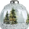 Intratuin kerstbal Borna transparant D 8 cm