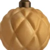 Intratuin kerstbal Bude ruit groot goud D 8 cm