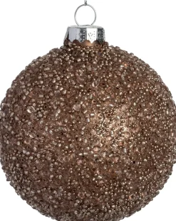Intratuin kerstbal Bunclody taupe D 8 cm