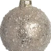 Intratuin kerstbal Castlerea grijs D 8 cm