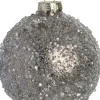 Intratuin kerstbal Castlerea wit D 8 cm