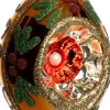 Intratuin kerstbal Clane oranje D 6,5 H 11,5 cm