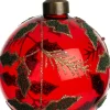 Intratuin kerstbal Cleggan rood hulst D 8 cm
