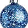Intratuin kerstbal Conran blauw D 8 cm