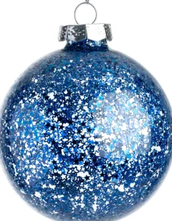 Intratuin kerstbal Conran blauw D 8 cm