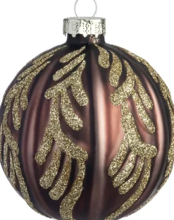 Intratuin kerstbal Cousland rood D 8 cm