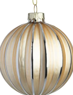 Intratuin kerstbal Cumnock goud D 8 cm