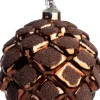Intratuin kerstbal Deina bruin D 8 cm