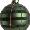 Intratuin kerstbal Diazy groen D 8 cm