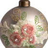 Intratuin kerstbal Dijon lichtgrijs D 8 H 8 cm