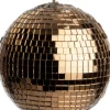 Intratuin kerstbal Disco goud D 8 cm