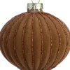 Intratuin kerstbal Donnan bruin ui D 8 cm