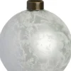 Intratuin kerstbal Drumcong wit D 8 cm