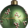 Intratuin kerstbal Essen groen D 8 cm