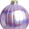 Intratuin kerstbal Feldk roze D 8 cm