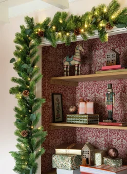 Intratuin kerstbal Finnea bruin D 8 cm