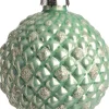 Intratuin kerstbal Francs groen D 8 cm