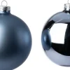 Intratuin kerstbal Gaby blauw D 2,5 cm 24 stuks