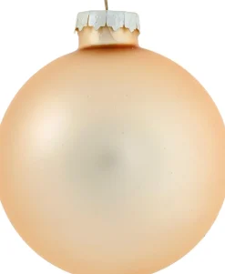Intratuin kerstbal glas goud D 7 cm 8 stuks