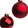 Intratuin kerstbal glas rood D 7 cm 8 stuks