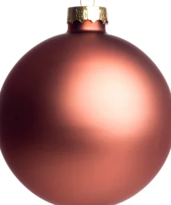 Intratuin kerstbal glas roze D 7 cm 8 stuks