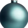 Intratuin kerstbal glas turquoise D 7 cm 8 stuks