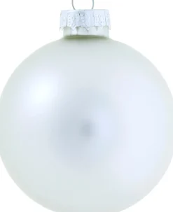 Intratuin kerstbal glas zilver D 7 cm