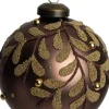 Intratuin kerstbal Glenealy bruin blad D 8 cm