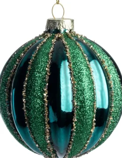 Intratuin kerstbal Glenesk groen D 8 cm