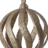 Intratuin kerstbal Hella beige D 7,5 H 8 cm