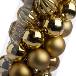 Intratuin kerstbal Henson goud D 7 cm 50 stuks