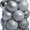 Intratuin kerstbal Henson zilver D 7 cm 50 stuks