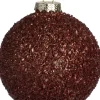 Intratuin kerstbal Hollyford koper D 8 cm