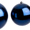 Intratuin kerstbal Hope blauw D 25 cm