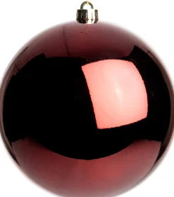 Intratuin kerstbal Hope bordeaux D 25 cm