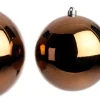 Intratuin kerstbal Hope bruin D 14 cm