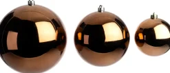 Intratuin kerstbal Hope bruin D 20 cm