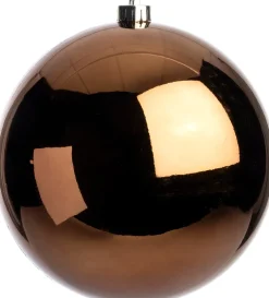 Intratuin kerstbal Hope bruin D 25 cm