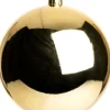 Intratuin kerstbal Hope donkergoud D 25 cm