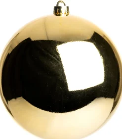 Intratuin kerstbal Hope donkergoud D 14 cm