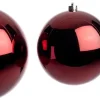Intratuin kerstbal Hope magenta D 20 cm