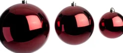 Intratuin kerstbal Hope magenta D 20 cm